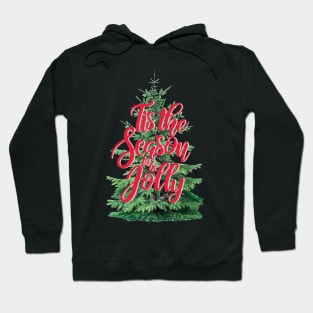 Tis the Season to be Jolly Christmas Tree Hoodie